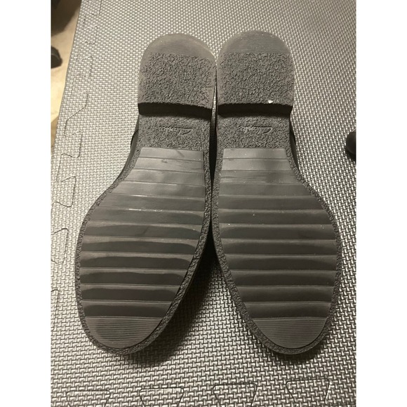 Clarks England Griffin Kilt Loafer Black Leather Women's Shoes Size 10M - Picture 5 of 8